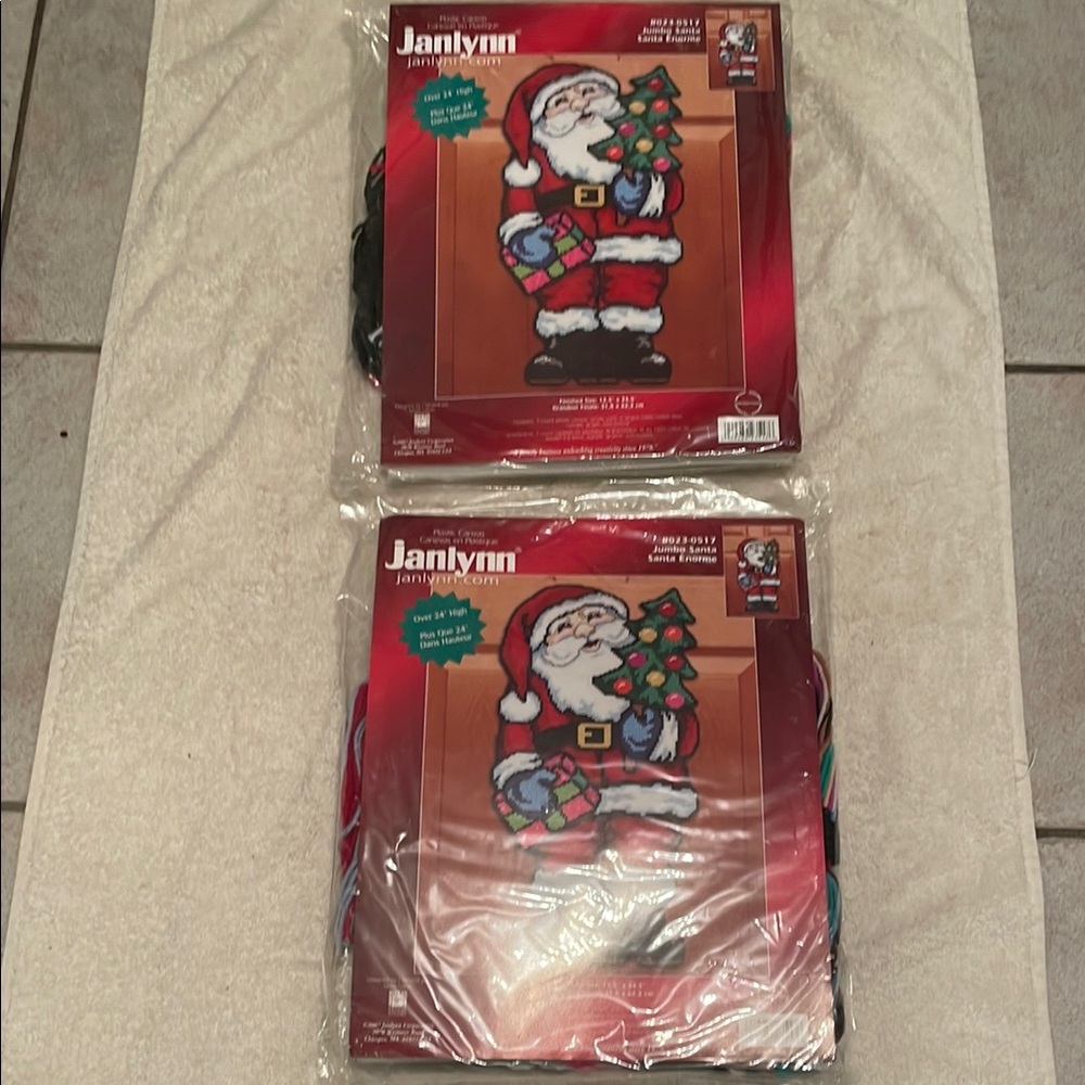 New Janlynn Santa Christmas Kits